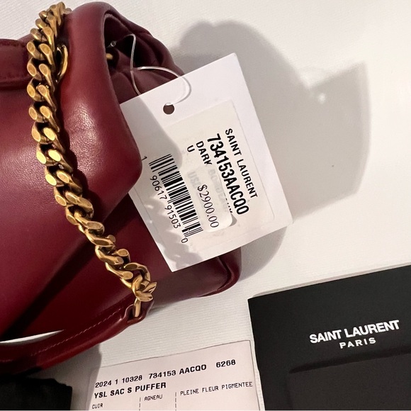 SAINT LAURENT
Calypso Small YSL Shoulder Bag in Smooth Padded Leather - Picture 6 of 11